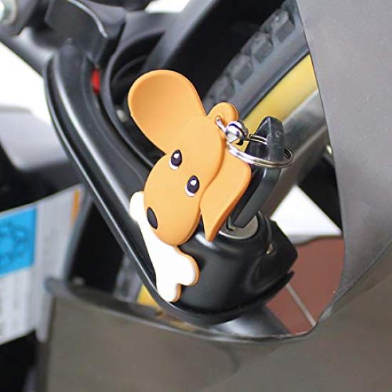 Bicycle Keychain with Pink Built-in Magnet, KC-DG-1PK, Color