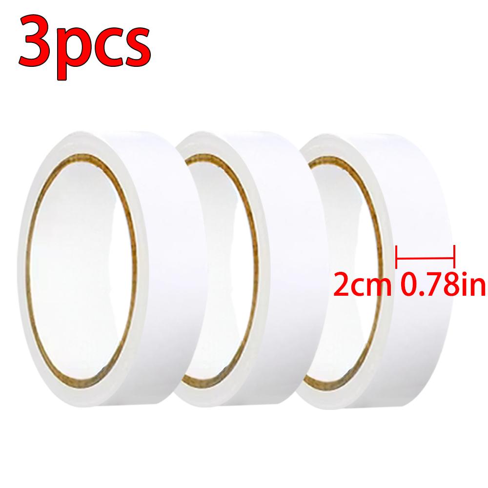 Double Sided Tape Ultra-thin White Strong Sticky Tapes Stickers Super Adhesive Tape Strips for Home Office Supplies
