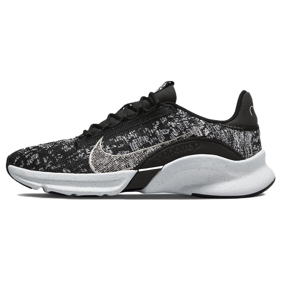 (WMNS) Nike SuperRep Go 3 Flyknit Next Nature  Black White  Women s DH3393-010 EU 36.5