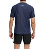 HOKA One One T Shirts Men's Midnight Blue Crew Neck Moderate Straight Fit 1175771-MDNB