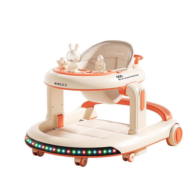 Musical Baby Walker with Sit-and-Push Assist for 6-18 Months