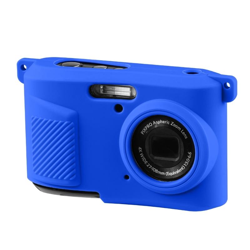 Premium Silicone Protective Cover For PIXPRO FZ45 Camera Case Shockproof Shell Durability Case with Shoulder Strap