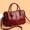 Womens Stylish PU Leather Handbag Woven Handle Adjustable Strap Single Shoulder Bag Handheld Crossbody Design Daily Bag for Commute Casual Activities