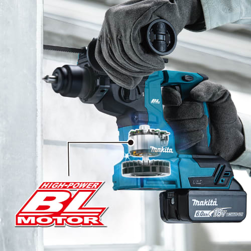 Makita 18mm Rechargeable Hammer Drill 18V Variable Speed with Case/Battery and Charger Sold Separately HR183DZKV