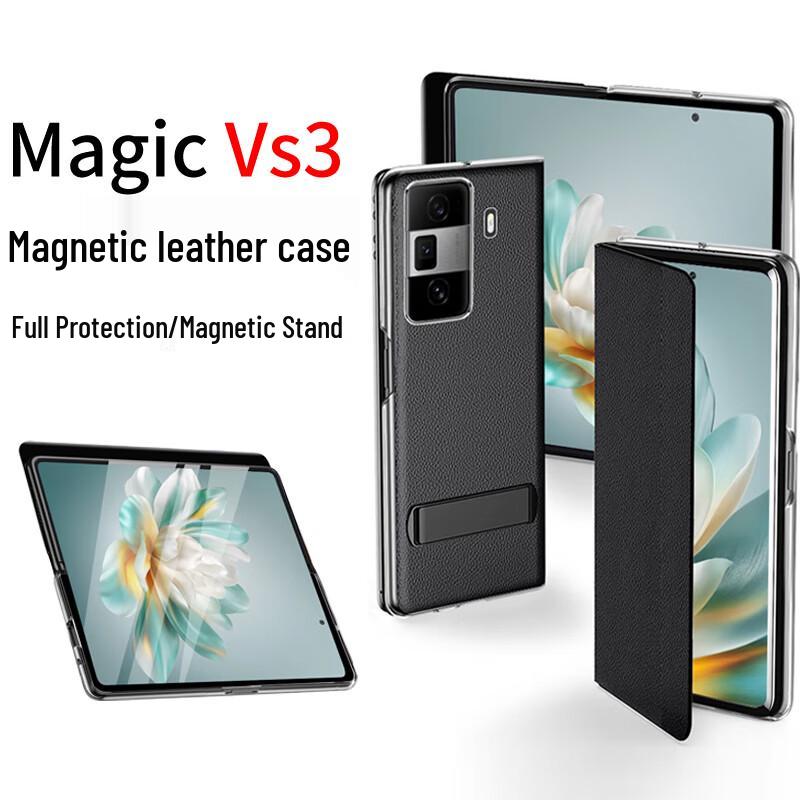 Honor Magic Series PU Leather Flip Phone Case