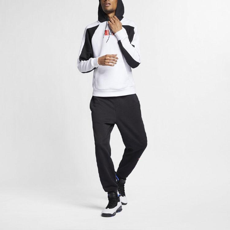 Jordan Alphabet Print Casual Pullover Hoodie Men Tops BV5455-100