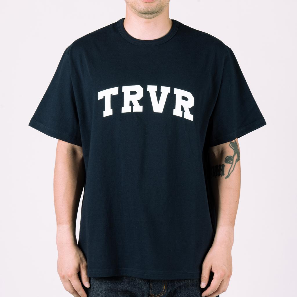 TRVR Short Sleeve U-Graphic Navy/White
