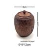 Shangqi Walnut Wood Dry Tea Tray with Incense Burner