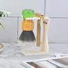 Yaqi Noble Creamy  Black White Color Shaving Brush And Razor Holder