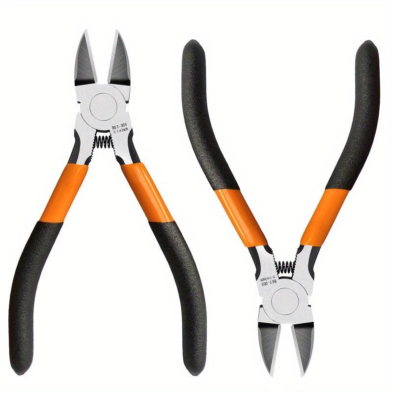 5 inch 6.5 inch Flush Cutter,Cutter for Crafting Electrical Jewelry Making, Precision Wire Cutter, Small Wire Cutter, Ultra Sharp Wire Clippers