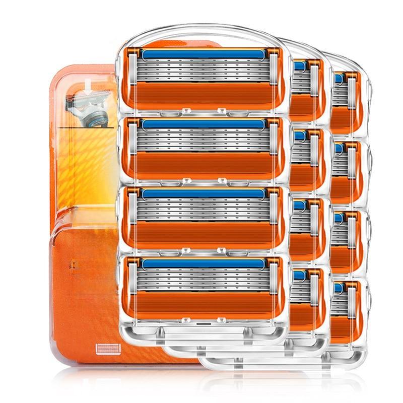 12 ks Layer Blades Holicí žiletky pro muže Holicí čepelky Power Blade