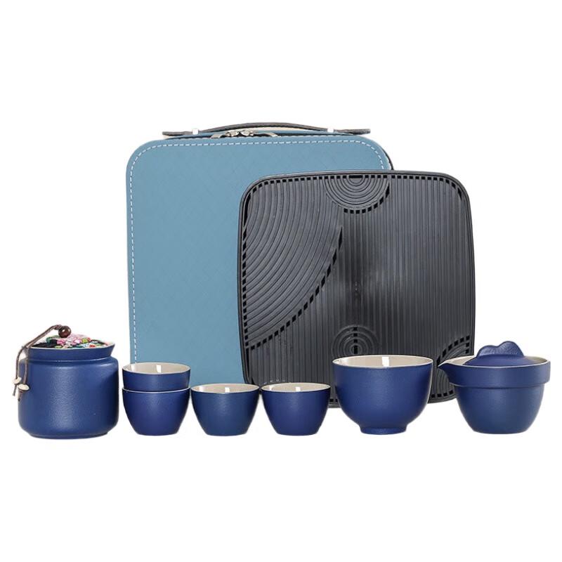 

Xiao Yue Ya Portable Ceramic Travel Tea Set
