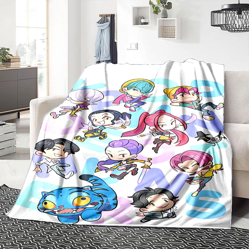 1Pc Fantasy Tiger Girl Blanket For Couch Bed Plush Cozy Fuzzy Blanket Super Soft Warm Blankets For Fall And Winter 0918191