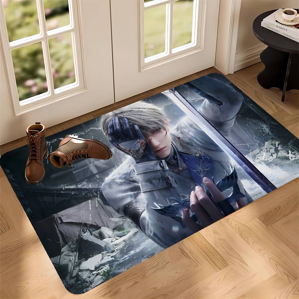 Game LOVE AND D-DEEPSPACE Floor Mat INS Style Soft Bedroom Floor House Laundry Room Mat Anti-skid Bedside Area Rugs