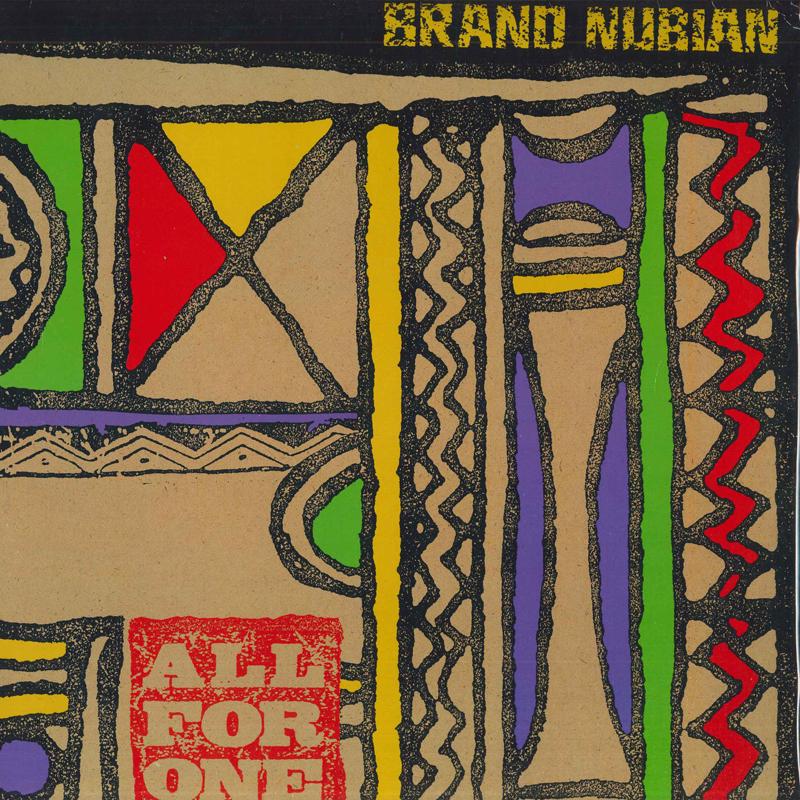

12inch Record BRAND NUBIAN - All For One 7559665050 Elektra 1991 Europe Rap & Hip-Hop/R&B Used