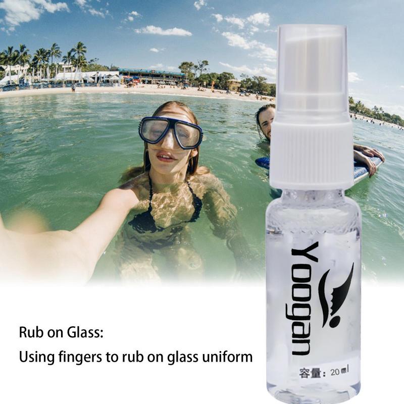 1PC Anti-Fog Lens Cleaner Spray for Swimming Goggles Glasses Diving Goggles Eyeglasses Solid Antifogging Liquid Mist Eliminator