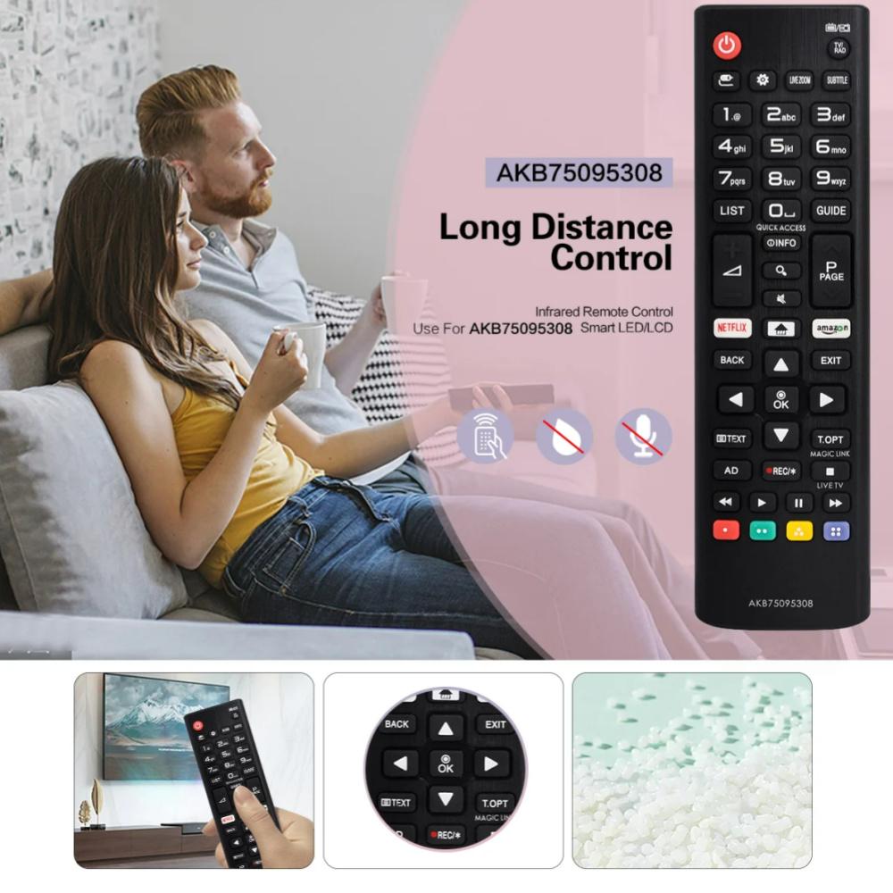 Replacement Remote Control Remote Controller for Smart TV AKB75095308 55UJ630V 65UJ630V 43UJ630V