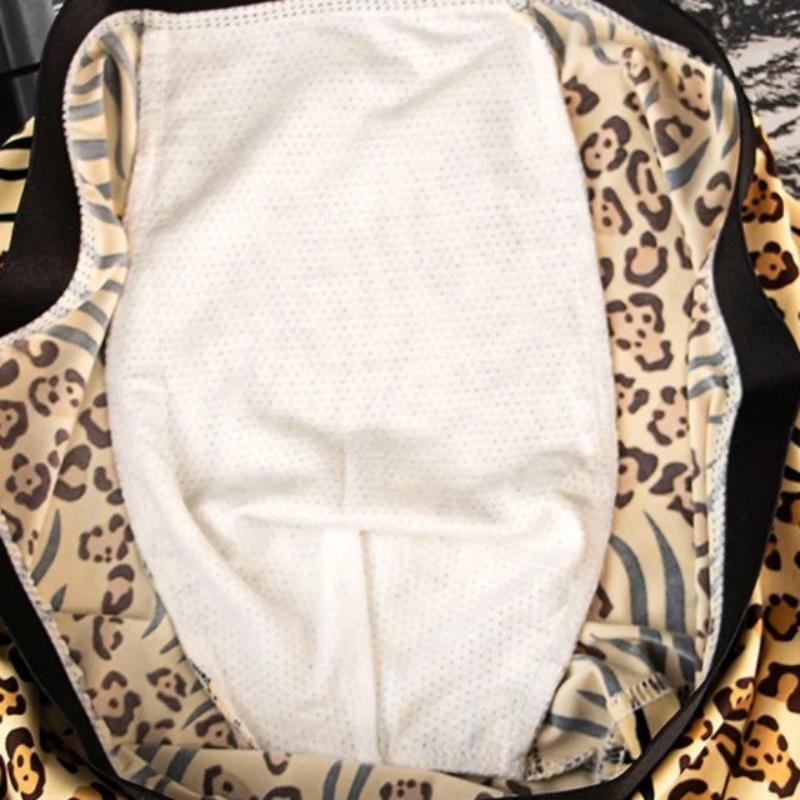 Leopard Boxers Ice Silk Man Underwear Graphene Men Underpants Breathable Comfortable Men's Panties Ultrathin BoxerShorts Trunk