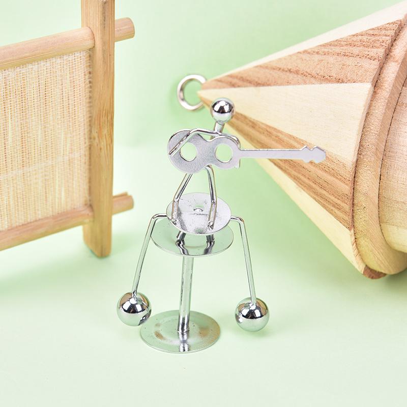 Pendel Cradle Science Physics Balance Toy Rustfritt stål Newton Educational