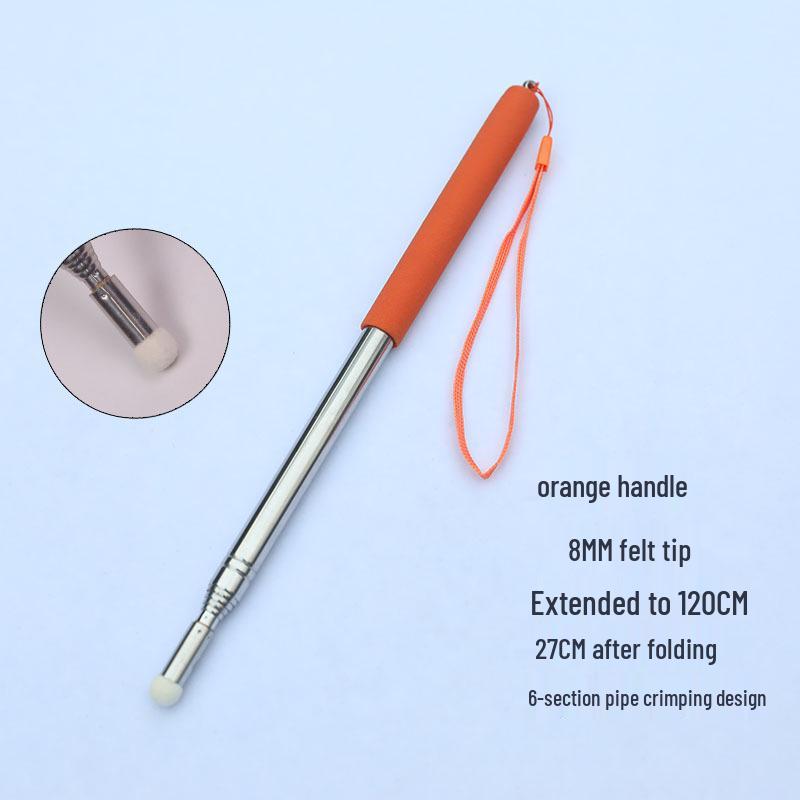 

Телескопічна електронна указка для білої дошки з гумовою накладкою - довжини 1 м та 1,2 м, ідеальна для екскурсоводів