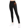 Sillictor Sports Cropped Compression Yoga and Product Women's Fleece-Lined Leggings, Length, Pants, Breathable, Warm, Antibacterial, Odor-Resistant,