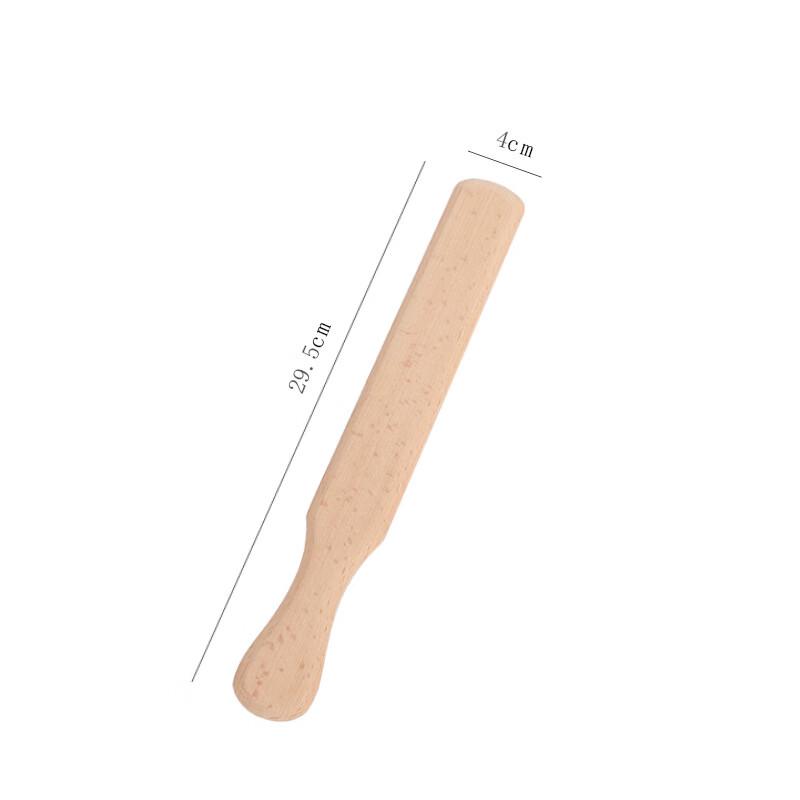 Beechwood Egg Pancake Scraper Set