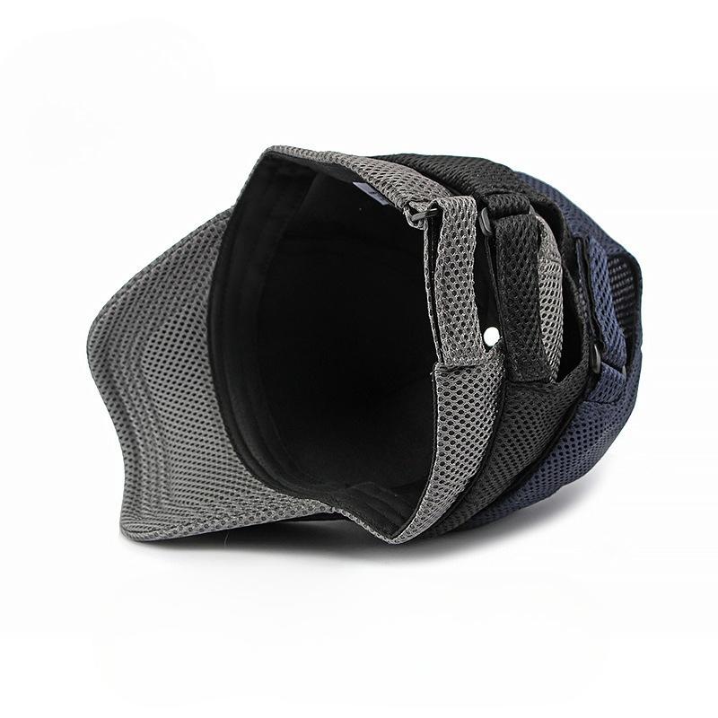 Large Head Size Full Mesh Baseball Cap High Crown Structured Trucker Hat Men Women Summer Breathable Outdoor Sun Hat