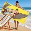 Asterix und Obelix 2D Flachdruck Strandtuch, Großes Weiches Schnelltrocknendes Handtuch für Strand Camping Schwimmen. NSTJ0928192
