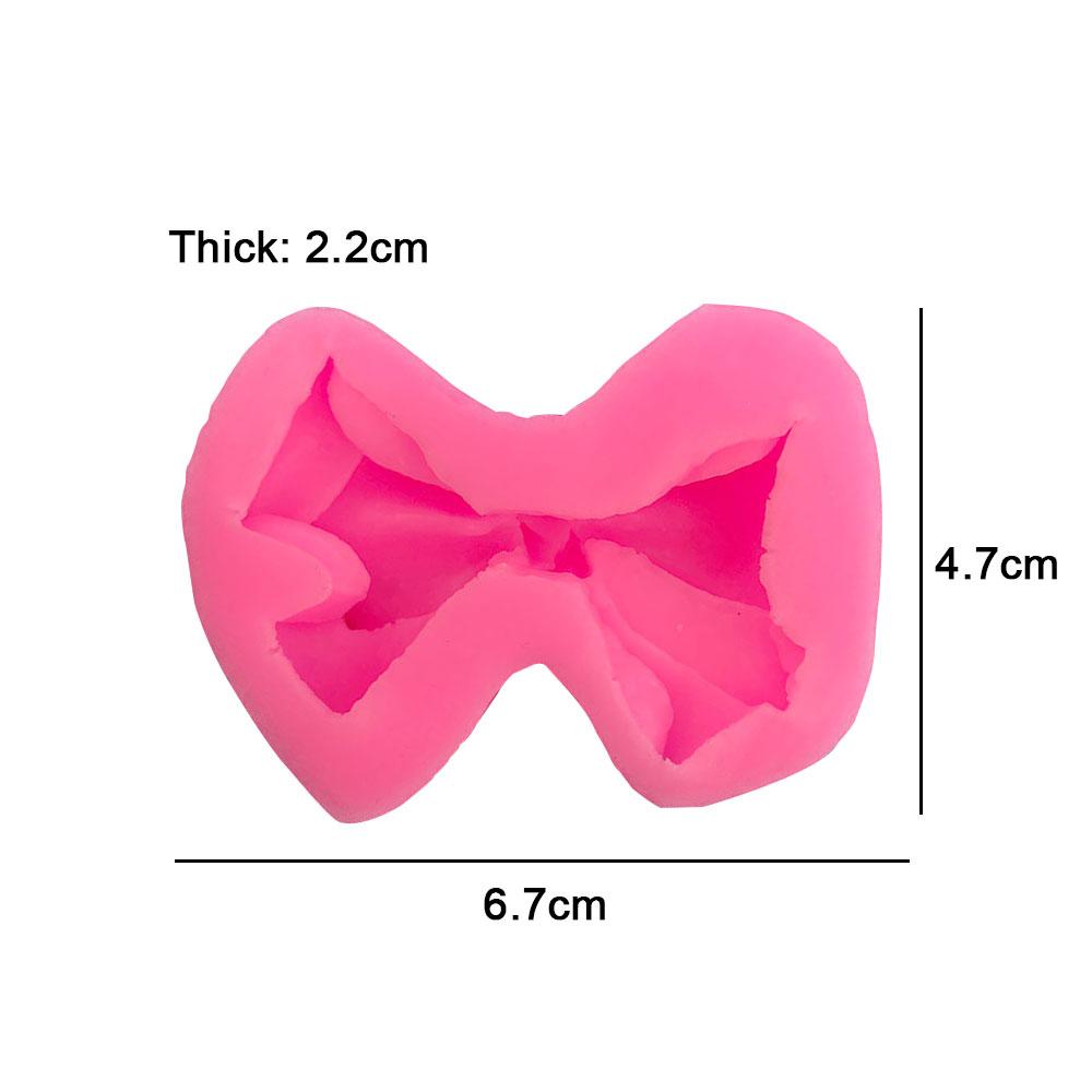 Silicone World Bowknot Cake Silicone Mold Cute Bow Molds DIY Fondant Chocolate Baking Tool Resin Art Mould Decoration Pastry