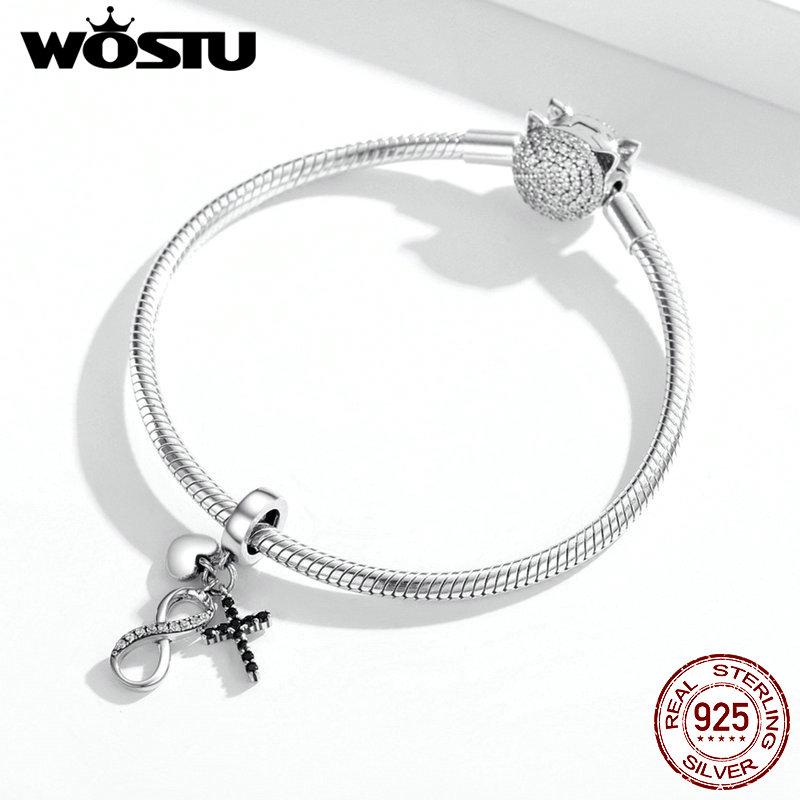 Ciondolo Cuore Infinito In Argento Sterling 925 - Gioiello Romantico Per Donne, Regalo Per Fidanzata O Moglie