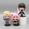 Anime SPY×FAMILY Anya Anime Action Figure Model Gifts Collectible Figurines for Kids 10CM 6 Pieces In A Set