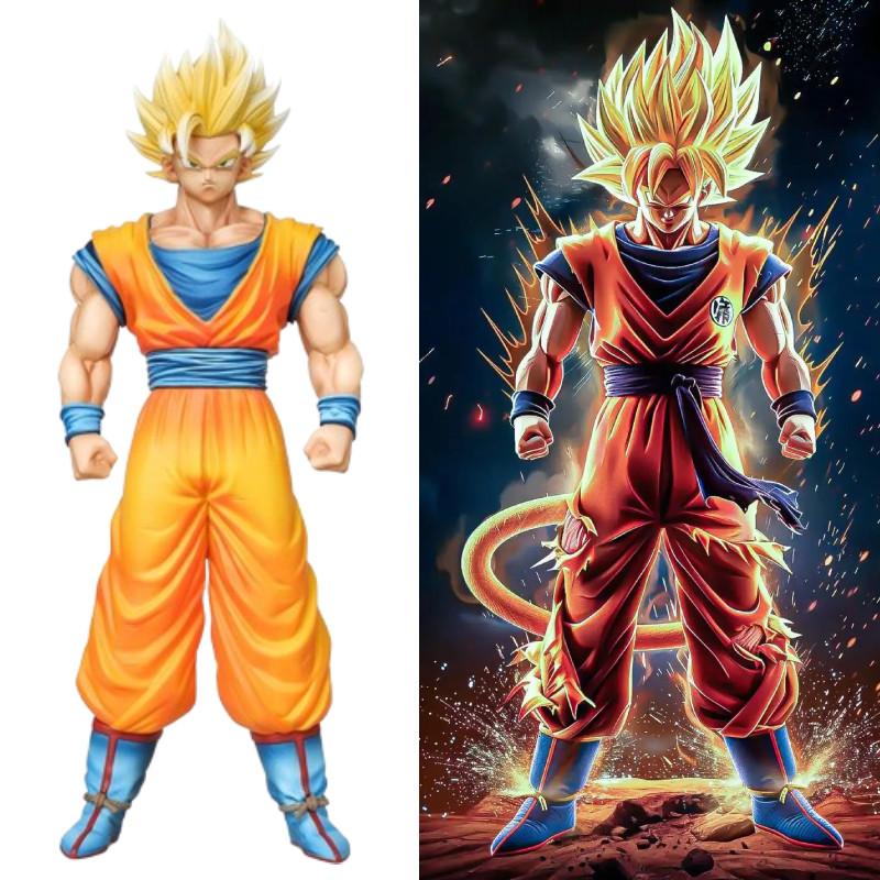 Saiyan Son Super Goku Pvc Action Figures Model Toy Decoration Anime Gift Kids