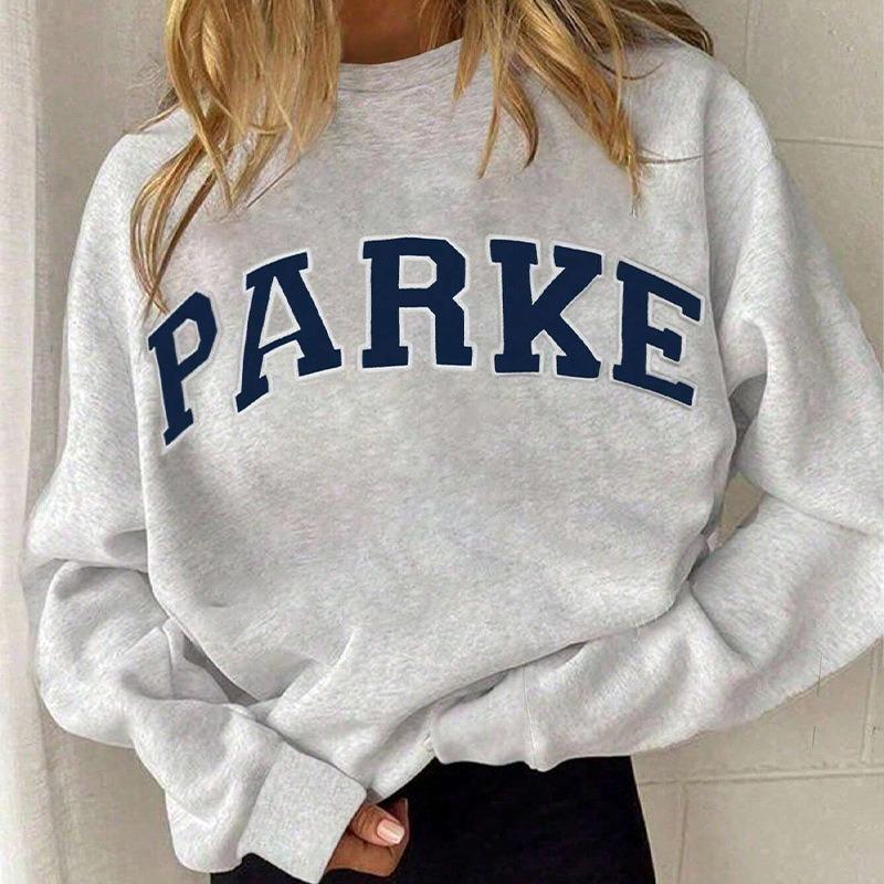 Printed Sweater Women's 2025 Autumn and Winter Round Neck Pullover Long Sleeve