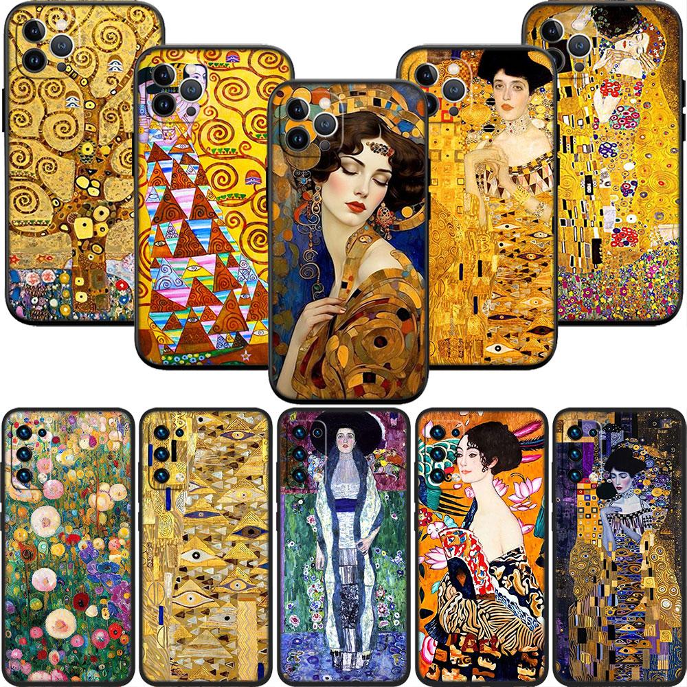 MY14 Gustav Klimt Phone Case for Samsung Galaxy A11 A12 A13 A15 A52S A53 A55 A56 A70 A71 A72 A73 F06 F16 F56 S10 Plus S10e