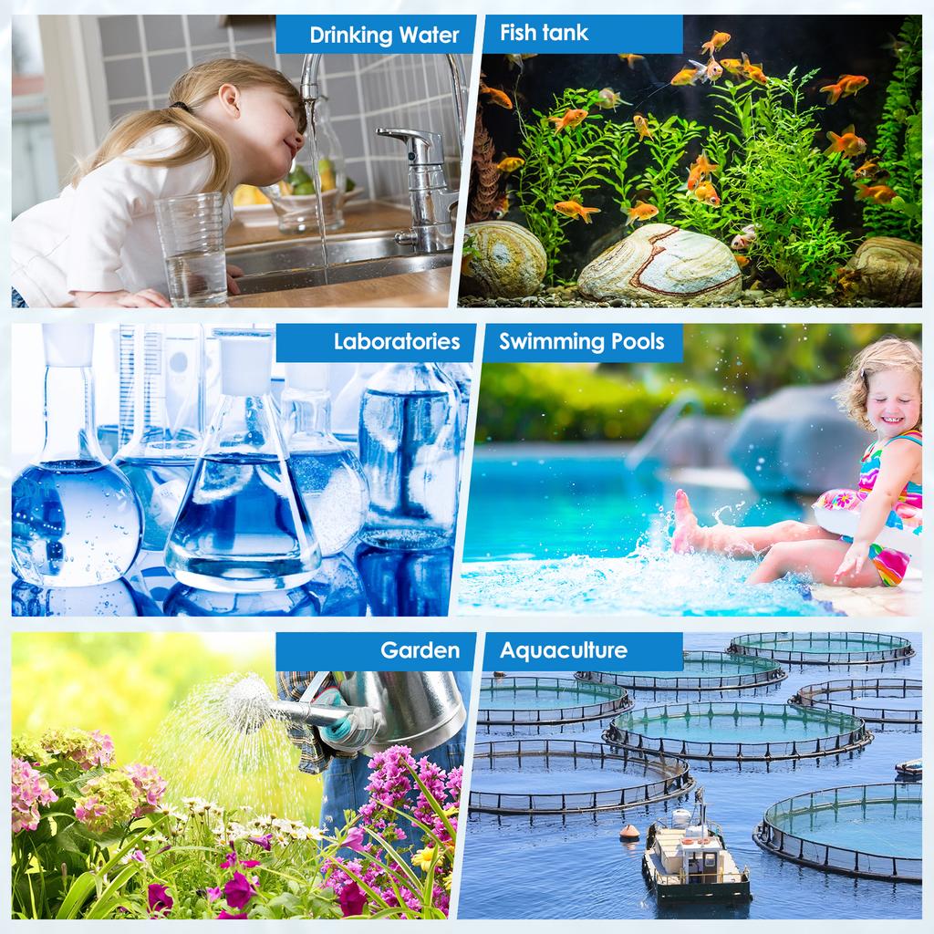 Drinking Water Tester TDS Meter Digital Water Tester Water Test Meter Portable Water Test Meter for Drinking Water, Aquariums