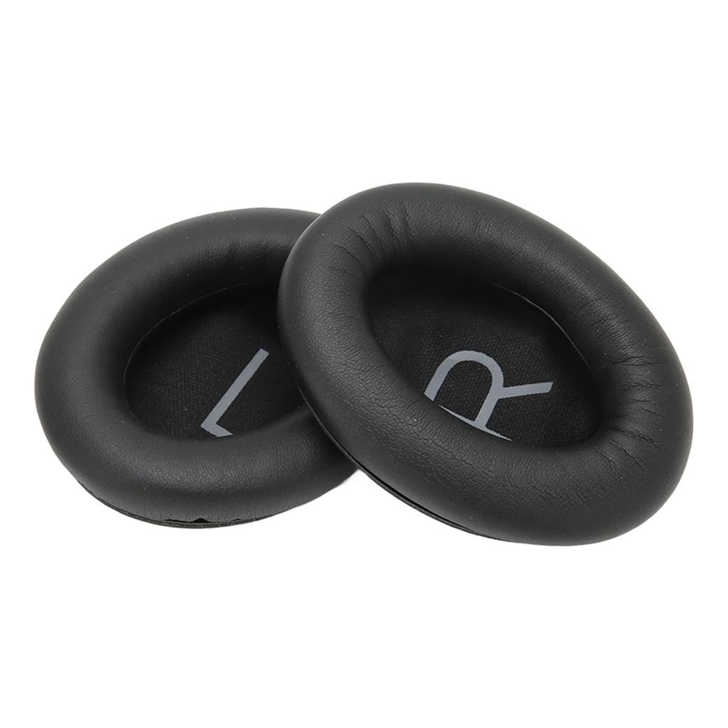 Headset Ear Cushions Soft Noise Insulation Replacement Wireless Headphone Earpads for QuietComfort45 Black
