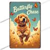 Vintage Cute Dog Themed Metal Tin Sign Retro Funny Puppy Wall Art Decor for Home Pet Shop Man Cave Rustic Iron Painting Plaque