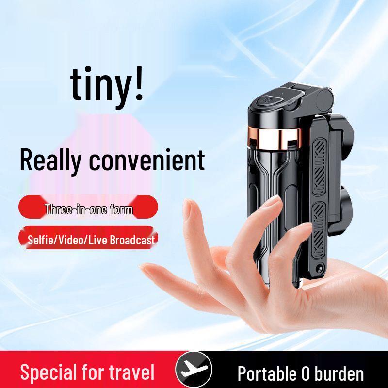 JC25 Bluetooth Selfiestick & Stativ för Mobiltelefoner - Bärbart Handhållet Livestreamstativ