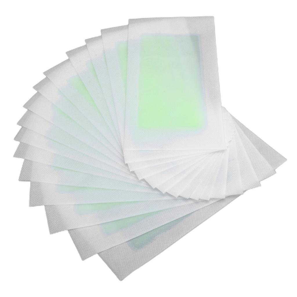 30PCS Wax Strips for Hair Removal Depilatory Waxing Strips with Citrus Scented for Body and Face