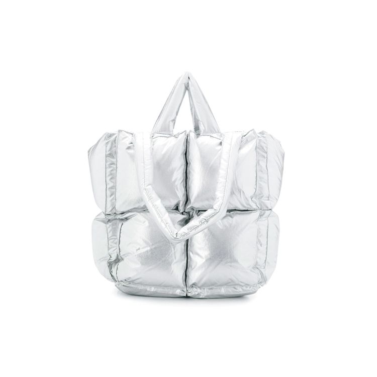 

Off-White Padded Square Tote Shoulder Bag Silver Women Shoulder_bags OWNA100F19F760509100 Basic Set (Bag+Dust Bag)
