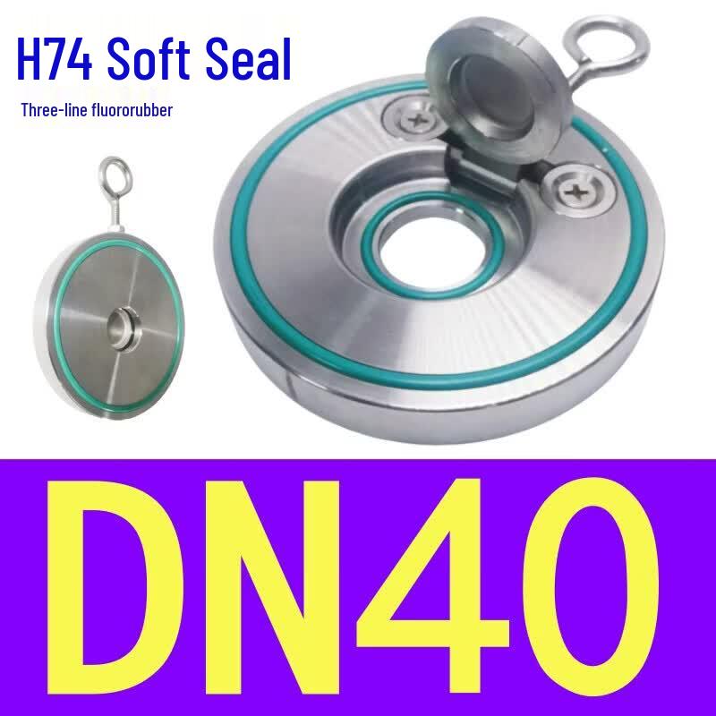Rongyu 304 Stainless Steel Wafer Flap Check Valve