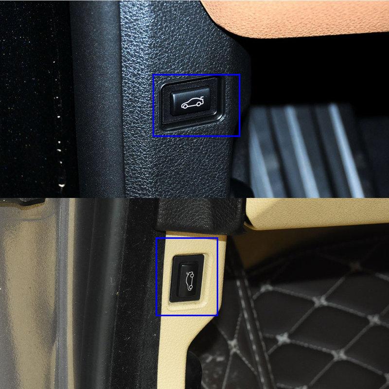 Car Tailgate Rear Trunk Switch Unlock Button Push Cover For BMW 3 5 7 X1 X3 F Series F20 F30 F35 F10 F11 F01 F02 91319200316