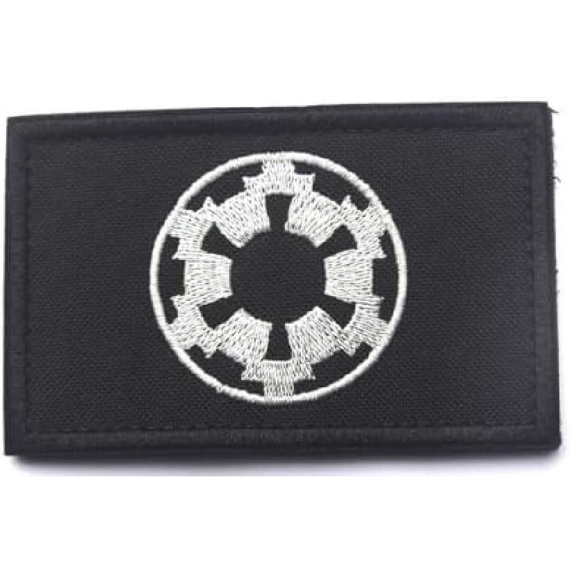 

2 шт. Патч с вышивкой «Дроны и Галактическая Империя», военный моральный, сделай сам, эмблема, инструмент, снаряжение, аппликация с крючком, вышитый патч