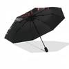 1pc ELVIS TM Automatic Open, Windproof, Compact Travel Umbrella, Gift for Birthday, Christmas, Business 93083