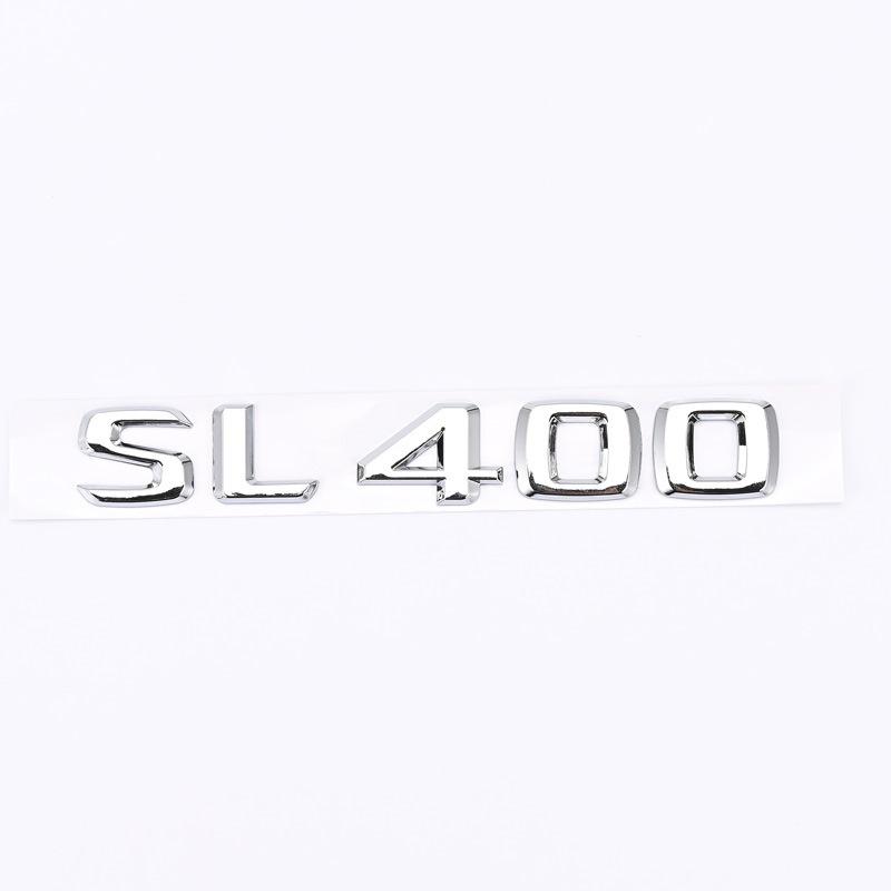 Compatible with Older Mercedes-Benz Models: SL300, SL350, SL400, SL500, SL550 - Rear Tail Logo Modification