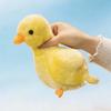 Home Decor Yellow Duck Plush Toy Soft Pillow Sitting Animals Plush  Children Gift