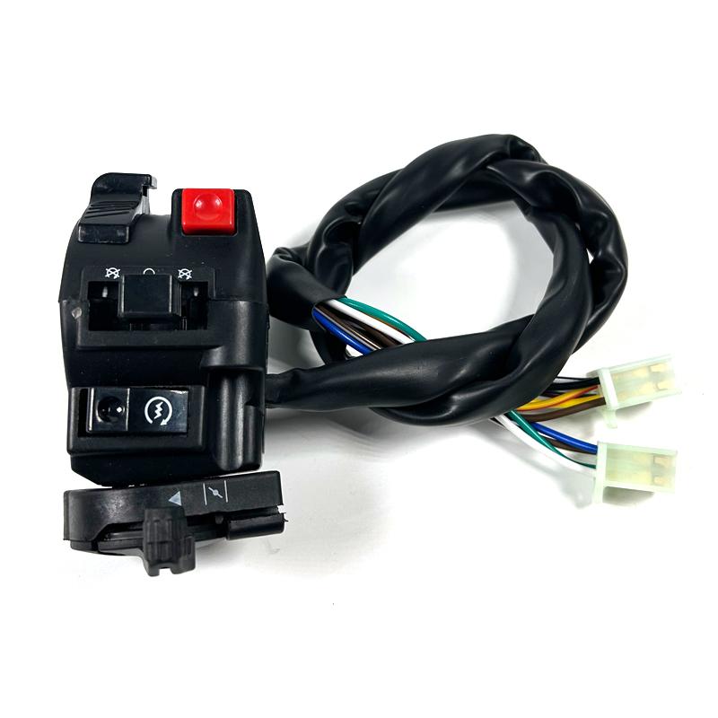 22mm Motorcycle Left Switch Kill Start Light With Choke Switch For 50cc-150cc 200cc 250cc 300cc ATV Quad Bike Buggy Go Kart 1pcs with choke