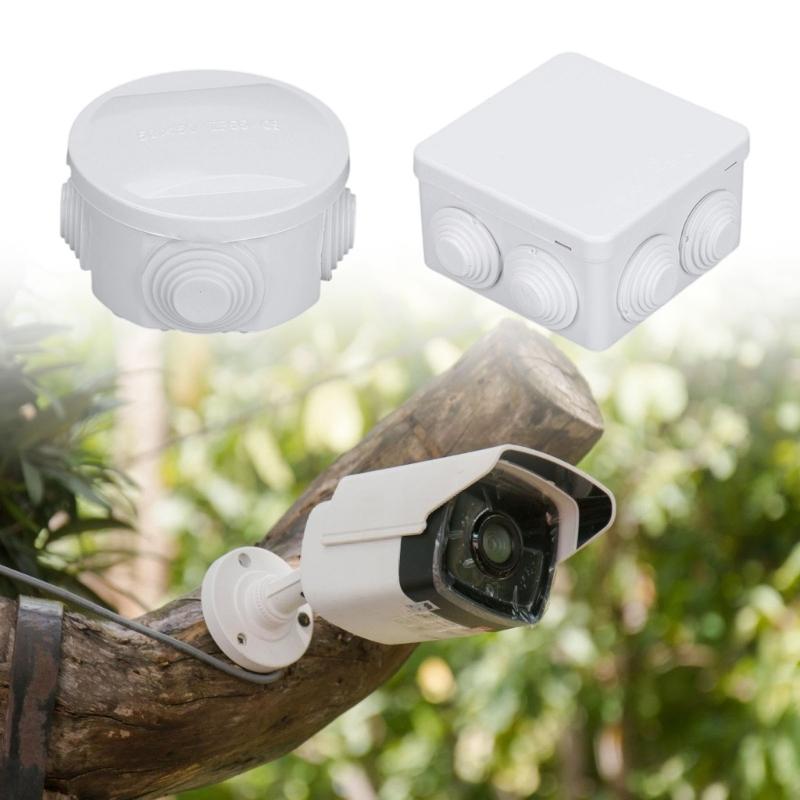 Waterproof Junction Box Electrical Enclosure Outdoor Electrical Connection Box for Outdoor Indoor Cable Protections