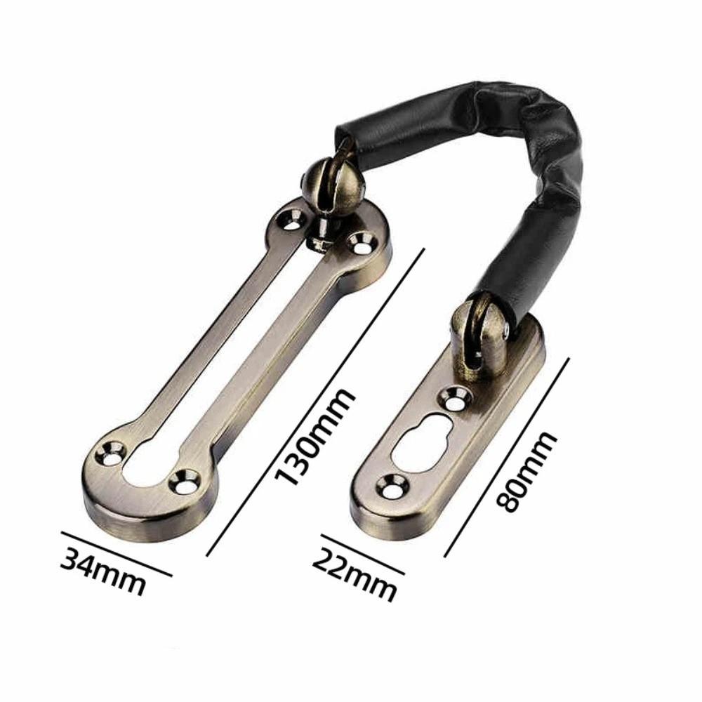 Household Security Chain Anti-theft Doors Bolt Latch Portable Door Locks  Door Lock Hardware