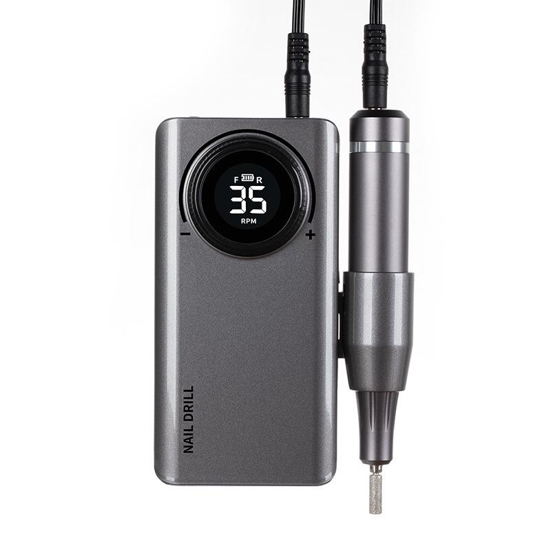 

Портативная электрическая пилка для ногтей и шлифовальная машинка с УФ-лампой и блоком питания